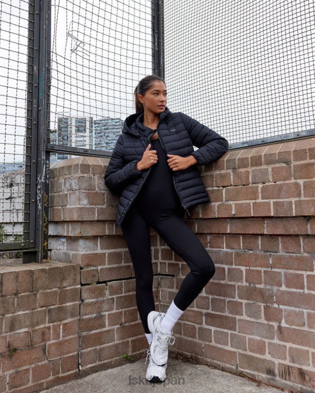 オールデイ パファー ジャケット - ブラック LSKD 女性 衣服 082HP462