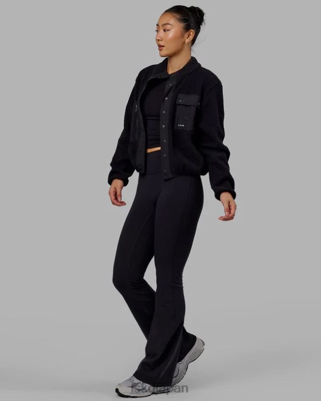 アルパイン フリース ジャケット - ブラック LSKD 女性 衣服 082HP463