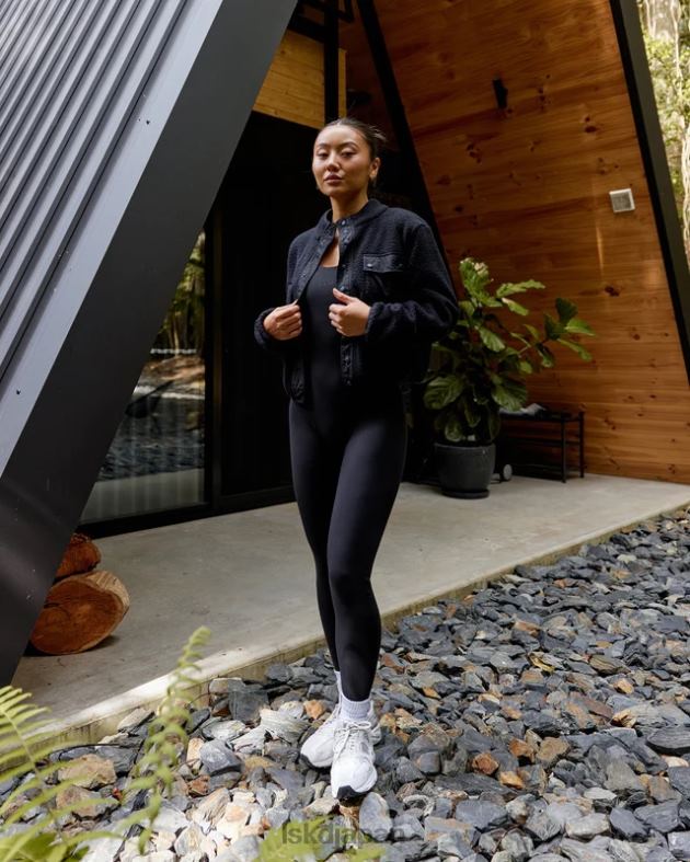 アルパイン フリース ジャケット - ブラック LSKD 女性 衣服 082HP463