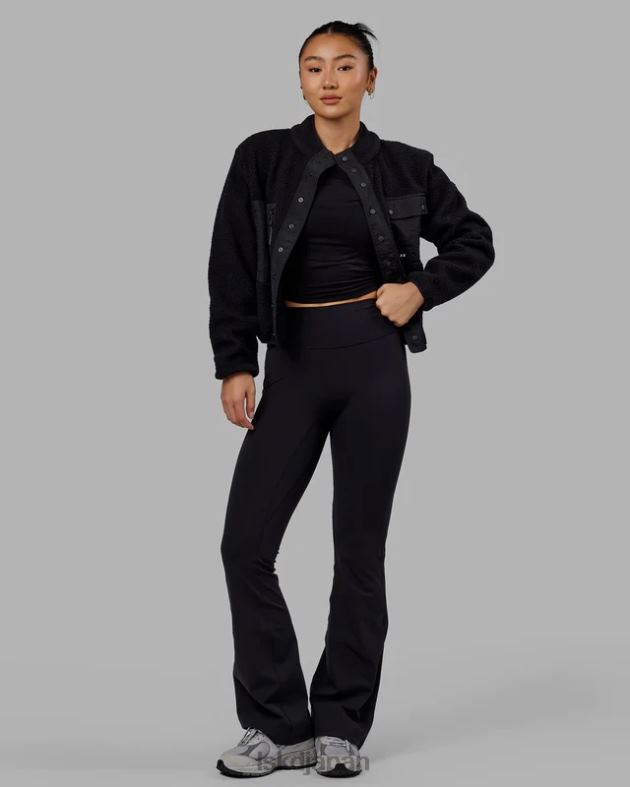 アルパイン フリース ジャケット - ブラック LSKD 女性 衣服 082HP463