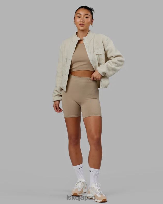 アルパイン フリース ジャケット - ボーン LSKD 女性 衣服 082HP464