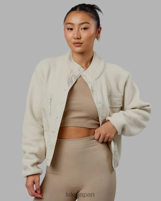 アルパイン フリース ジャケット - ボーン LSKD 女性 衣服 082HP464