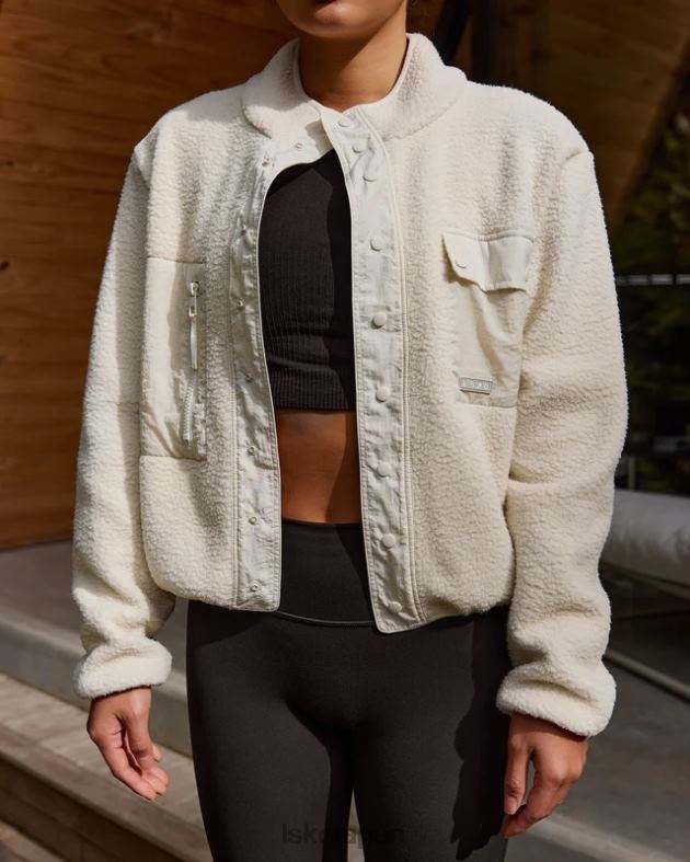 アルパイン フリース ジャケット - ボーン LSKD 女性 衣服 082HP464