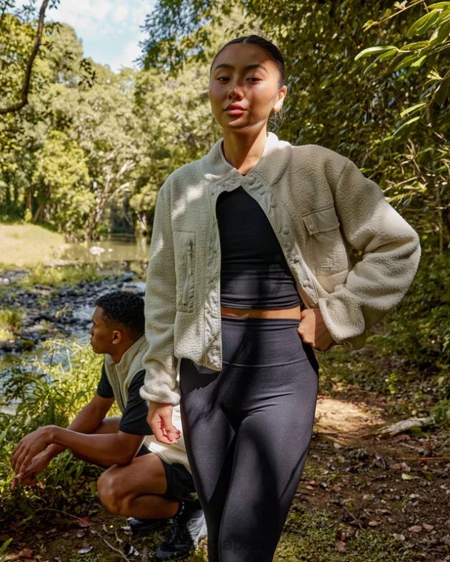 アルパイン フリース ジャケット - ボーン LSKD 女性 衣服 082HP464