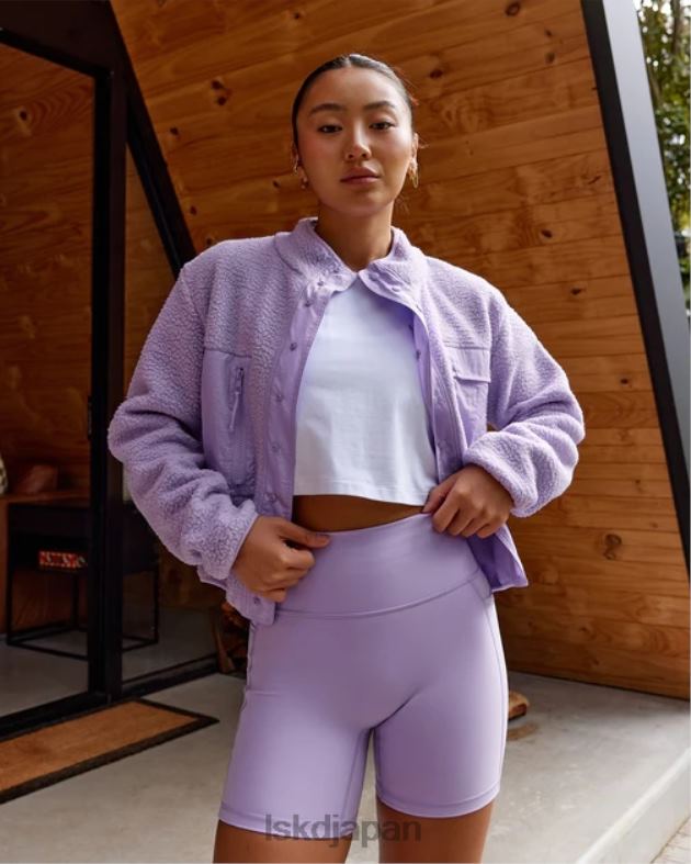 アルパイン フリース ジャケット - ペールライラック LSKD 女性 衣服 082HP466