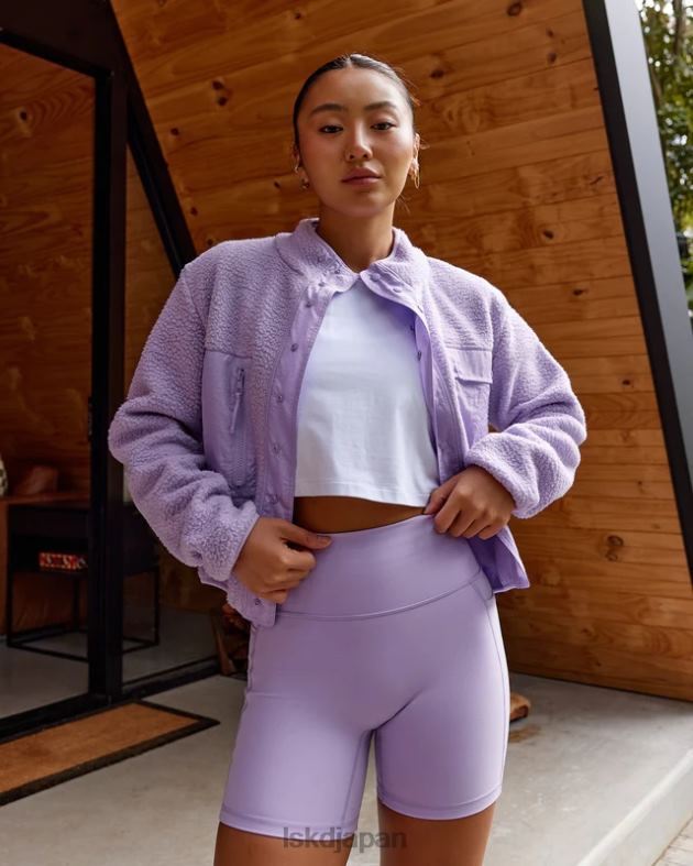 アルパイン フリース ジャケット - ペールライラック LSKD 女性 衣服 082HP466