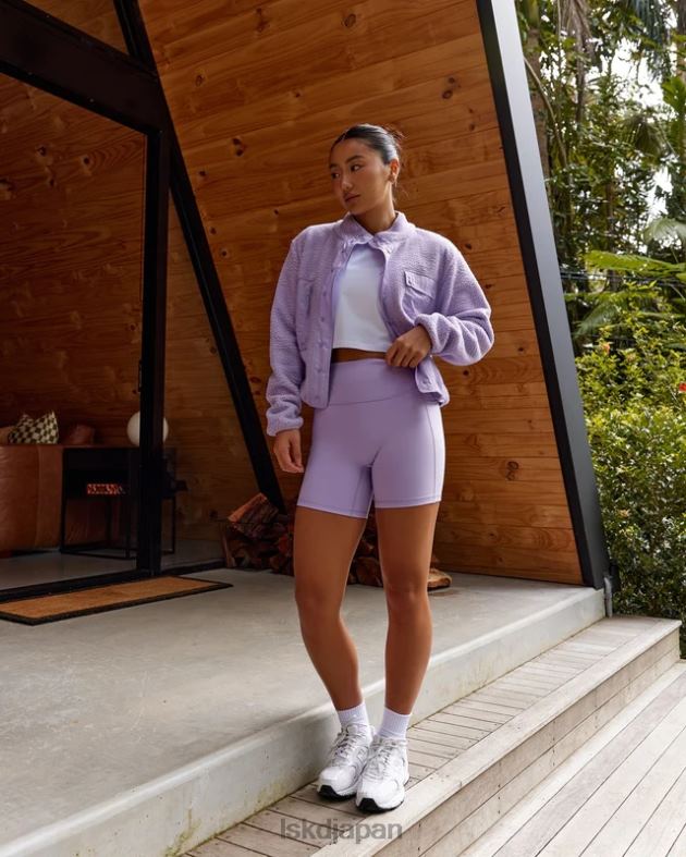 アルパイン フリース ジャケット - ペールライラック LSKD 女性 衣服 082HP466