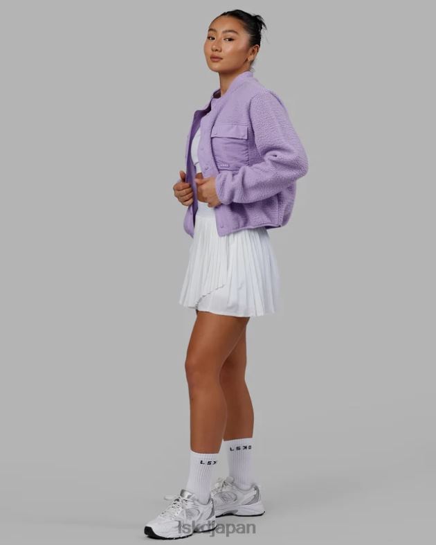 アルパイン フリース ジャケット - ペールライラック LSKD 女性 衣服 082HP466