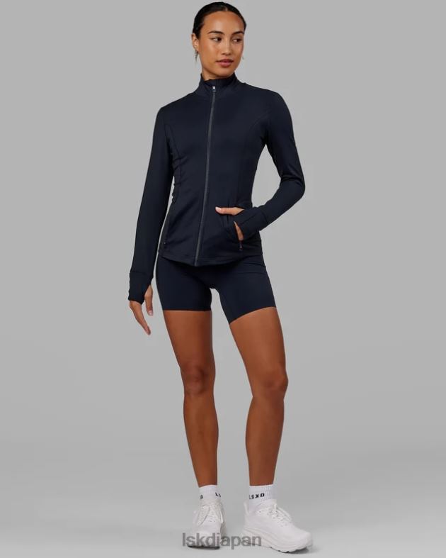 ストライド ジップ スルー ジャケット - ネイビー LSKD 女性 衣服 082HP470