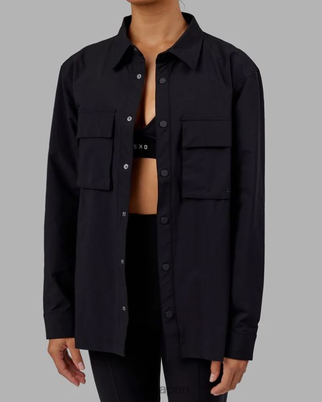 ユーティリティジャケット - ブラック LSKD ユニセックス 衣服 082HP474