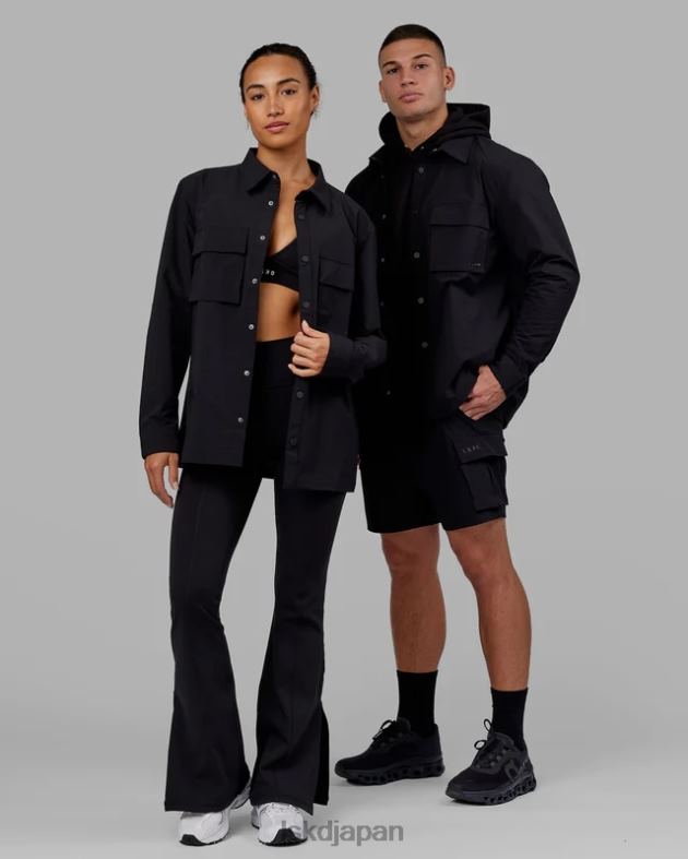 ユーティリティジャケット - ブラック LSKD ユニセックス 衣服 082HP474