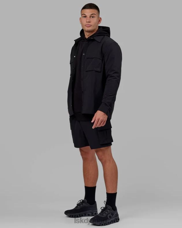 ユーティリティジャケット - ブラック LSKD ユニセックス 衣服 082HP474