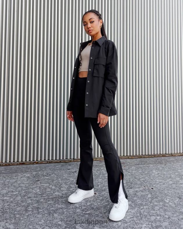 ユーティリティジャケット - ブラック LSKD ユニセックス 衣服 082HP474