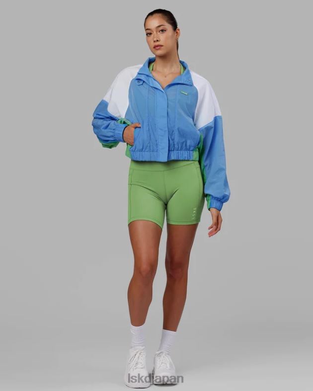 ノスタルジア トラック ジャケット - アズール ブルー LSKD 女性 衣服 082HP479