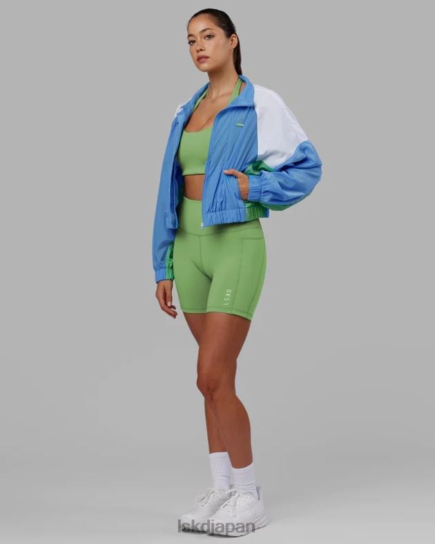 ノスタルジア トラック ジャケット - アズール ブルー LSKD 女性 衣服 082HP479