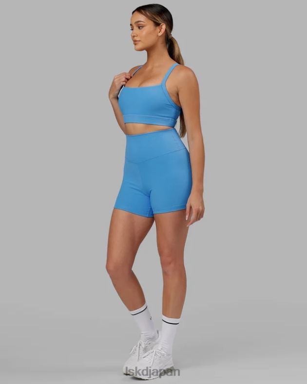 モメンタムリブスポーツブラ - アジュールブルー LSKD 女性 衣服 082HP47