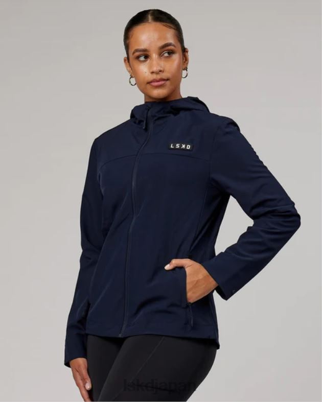 ファンクショナルトレーニングジャケット - ネイビー LSKD 女性 衣服 082HP481