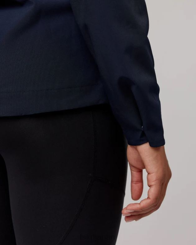 ファンクショナルトレーニングジャケット - ネイビー LSKD 女性 衣服 082HP481