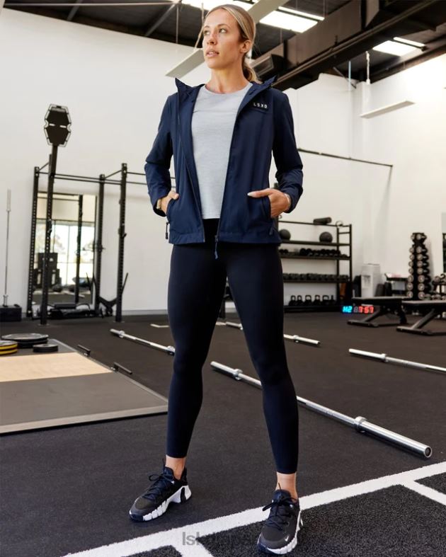 ファンクショナルトレーニングジャケット - ネイビー LSKD 女性 衣服 082HP481