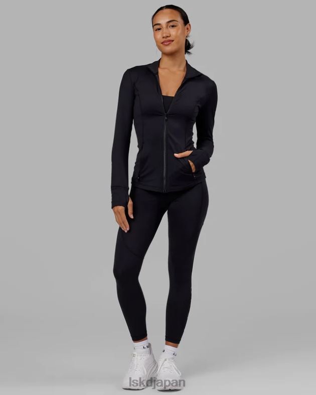 ストライド ジップ スルー ジャケット - ブラック LSKD 女性 衣服 082HP482