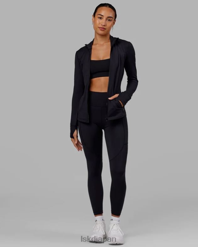 ストライド ジップ スルー ジャケット - ブラック LSKD 女性 衣服 082HP482