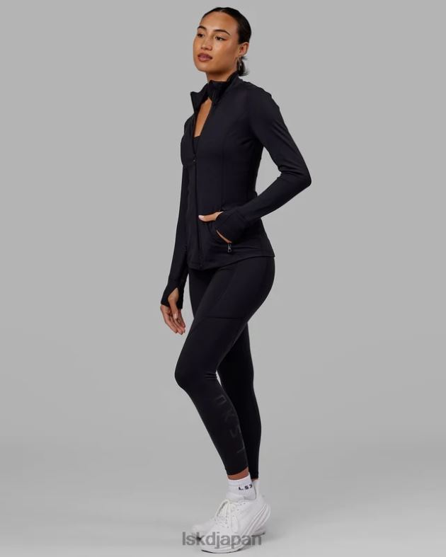 ストライド ジップ スルー ジャケット - ブラック LSKD 女性 衣服 082HP482