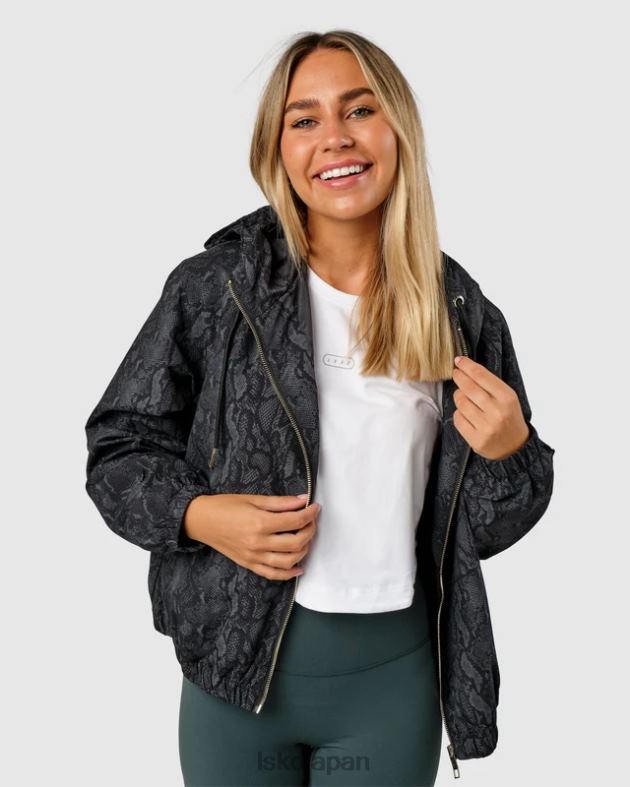 メイウェザー スプレー ジャケット - フォレスト スネークスキン LSKD 女性 衣服 082HP488
