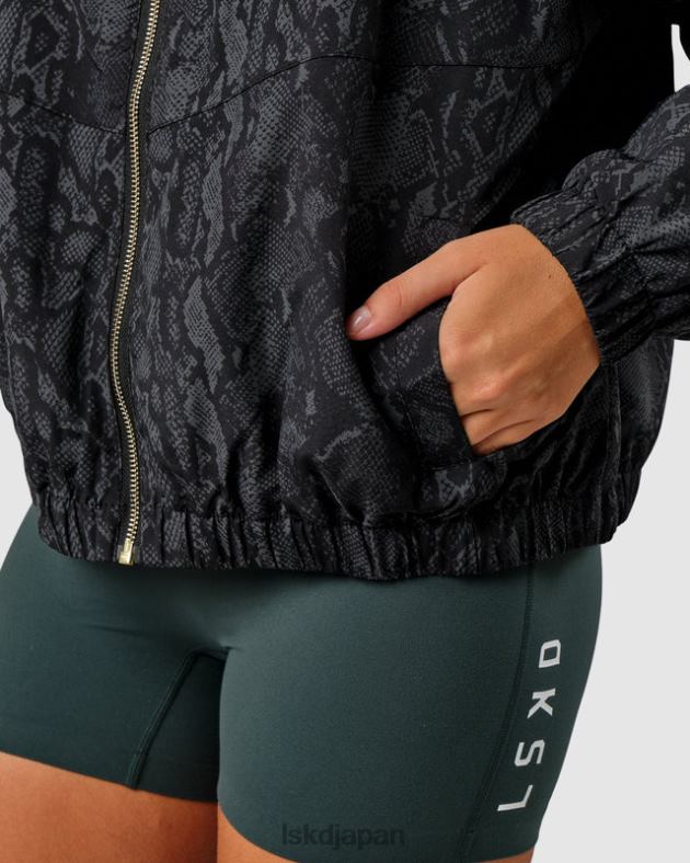 メイウェザー スプレー ジャケット - フォレスト スネークスキン LSKD 女性 衣服 082HP488