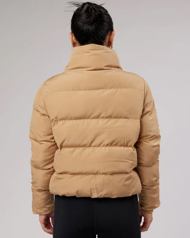 デイリーダウンジャケット - キャメル LSKD 女性 衣服 082HP496