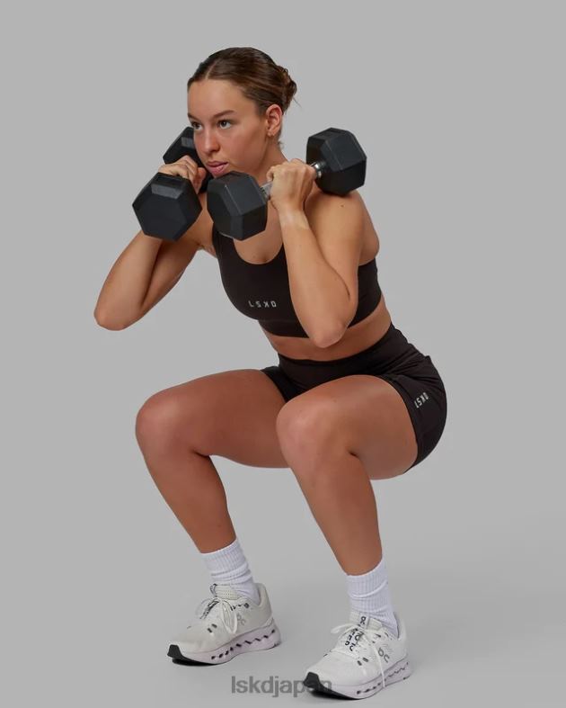 プロペルスポーツブラ - ダークウォールナット LSKD 女性 衣服 082HP4