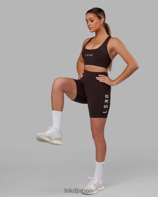 レップ ミッドレングス ショート - ダークウォルナット LSKD 女性 衣服 082HP515