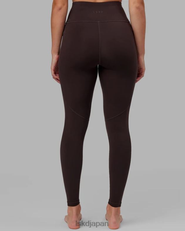レップ フルレングス レギンス - ダークウォールナット LSKD 女性 衣服 082HP517