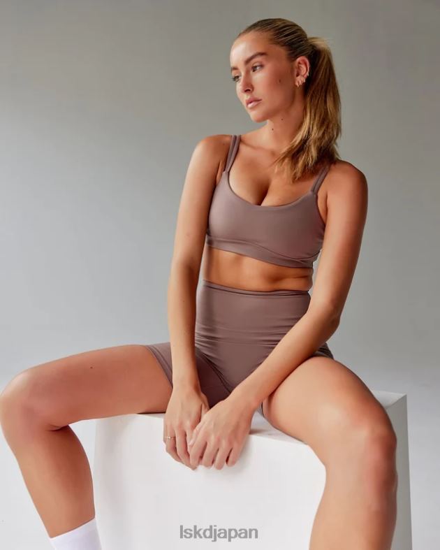 ストラクチャースポーツブラ - ディープトープ LSKD 女性 衣服 082HP51