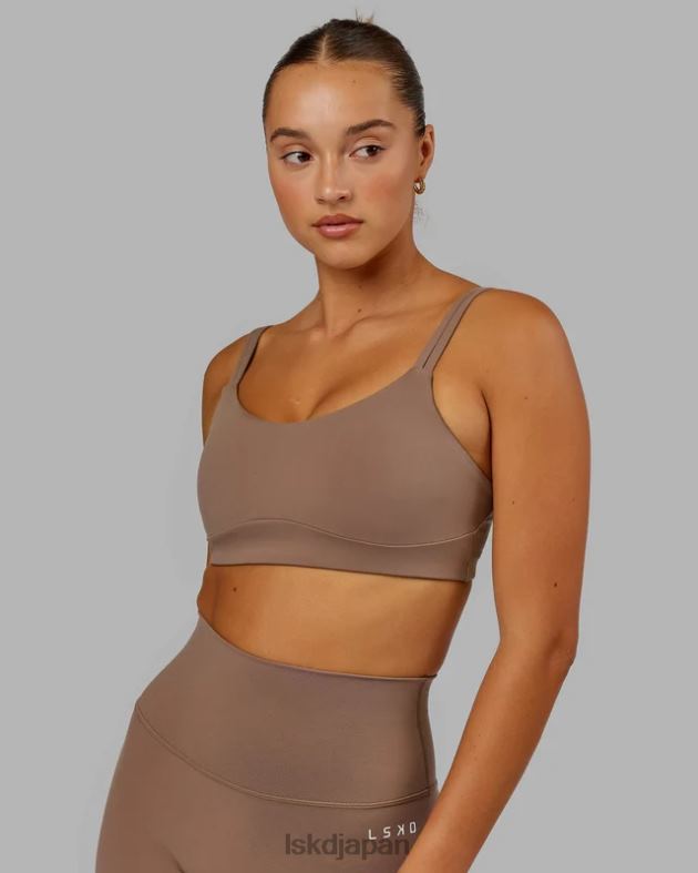ストラクチャースポーツブラ - ディープトープ LSKD 女性 衣服 082HP51