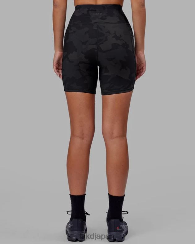 レップ ミッドレングス ショート - ブラックカモ LSKD 女性 衣服 082HP535