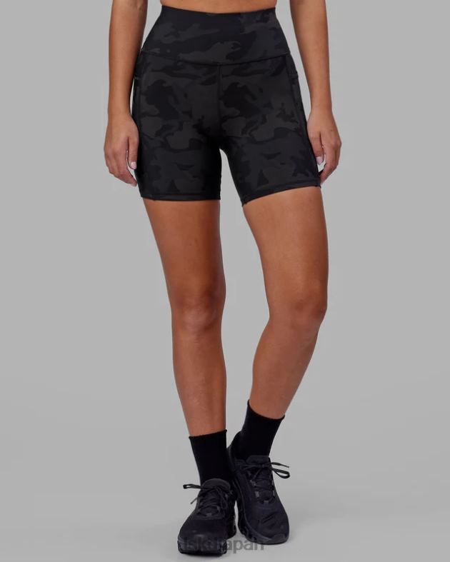 レップ ミッドレングス ショート - ブラックカモ LSKD 女性 衣服 082HP535