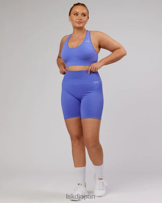 リミットレスシームレススポーツブラ - コーンフラワーブルー LSKD 女性 衣服 082HP53