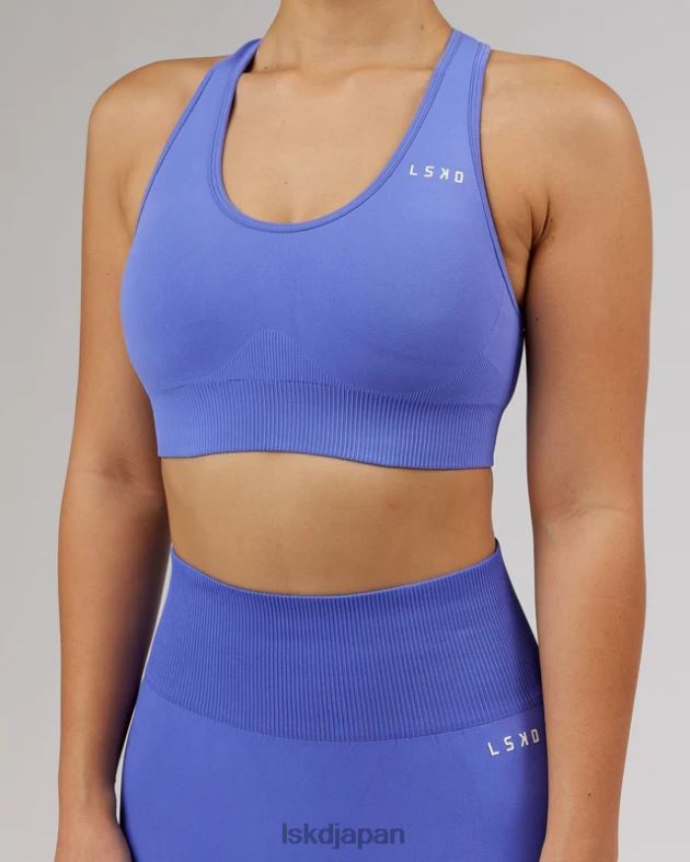 リミットレスシームレススポーツブラ - コーンフラワーブルー LSKD 女性 衣服 082HP53