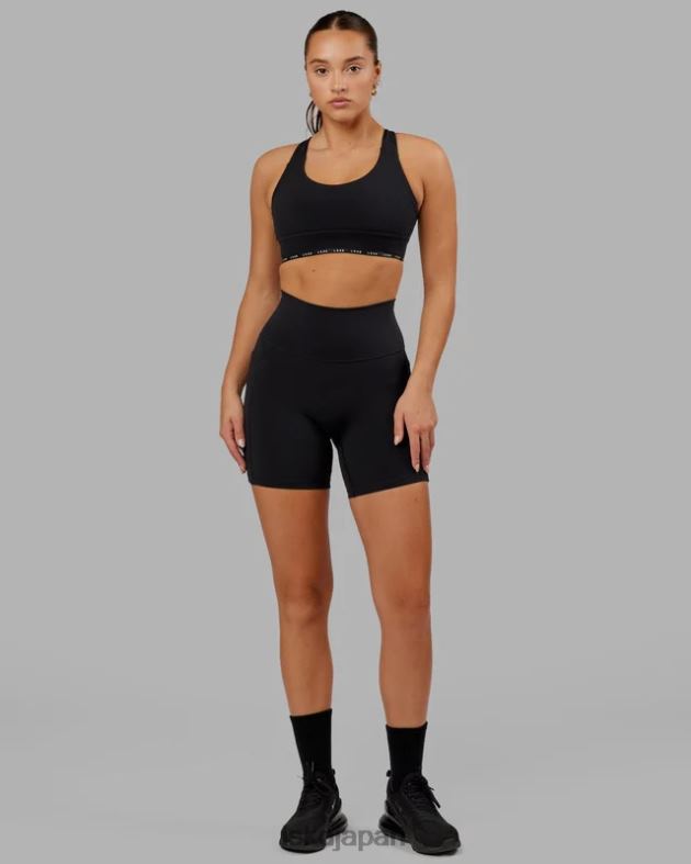 フュージョン ミッドレングス ショーツ - ブラック LSKD 女性 衣服 082HP541