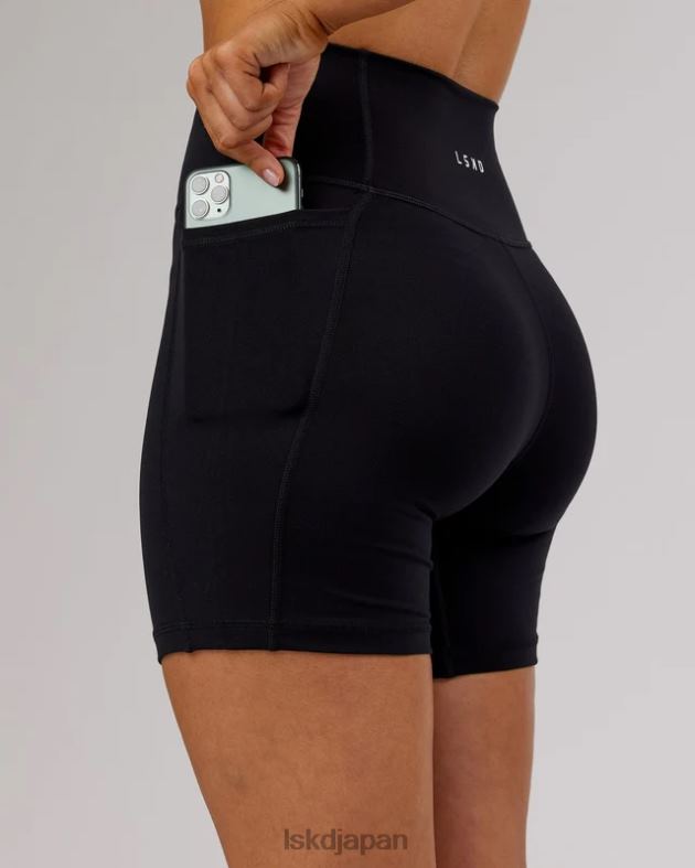 フュージョン ミッドレングス ショーツ - ブラック LSKD 女性 衣服 082HP541
