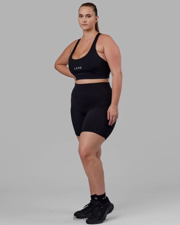 フュージョン ミッドレングス ショーツ - ブラック LSKD 女性 衣服 082HP541