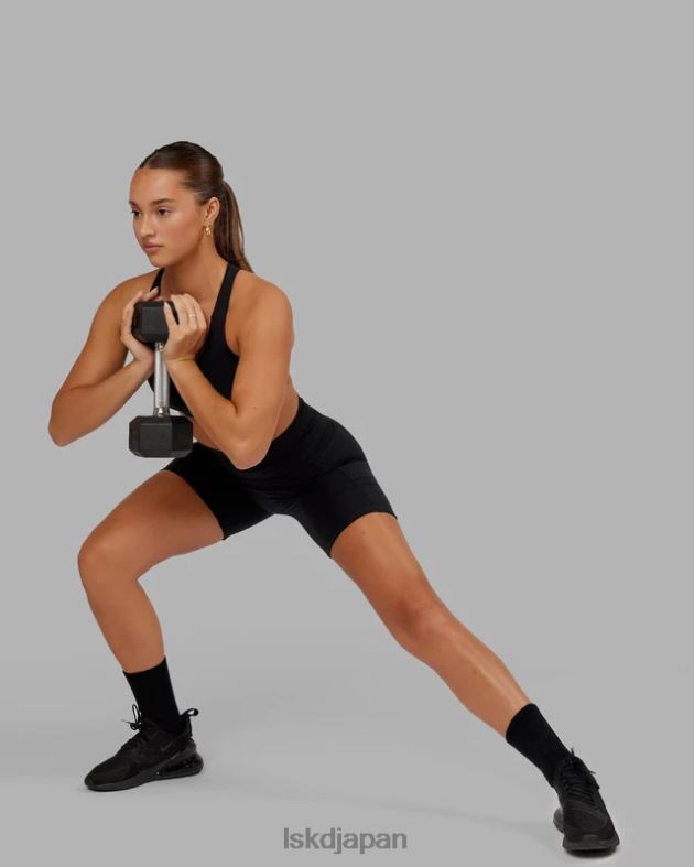 フュージョン ミッドレングス ショーツ - ブラック LSKD 女性 衣服 082HP541