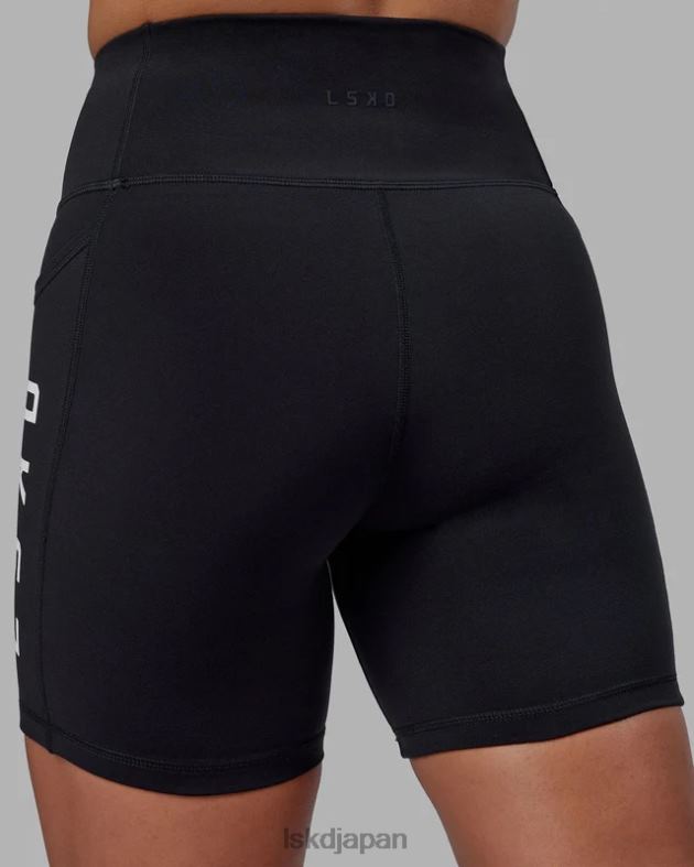 レップ ミッドレングス ショート - ブラックホワイト LSKD 女性 衣服 082HP545
