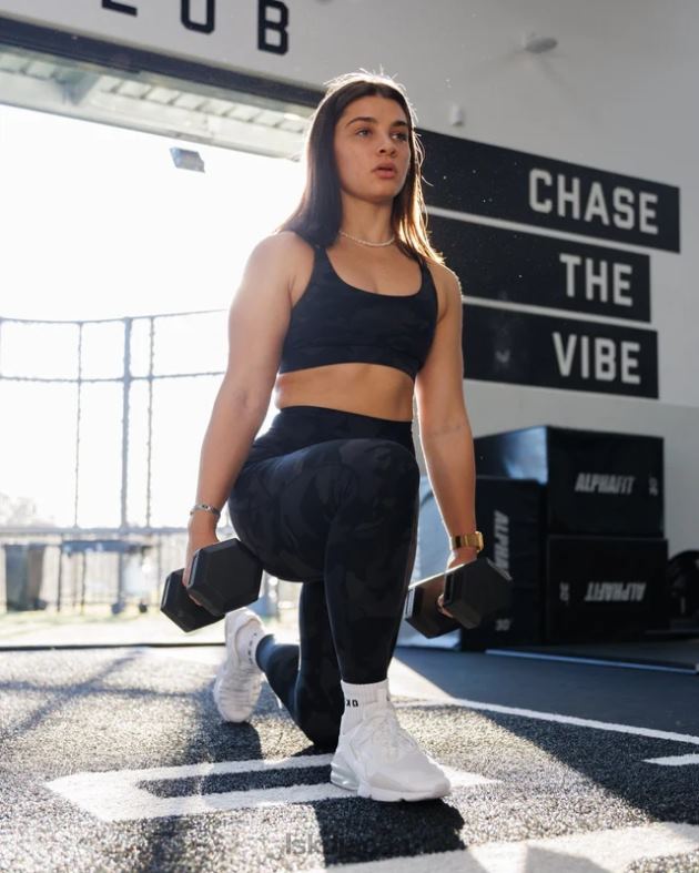 フュージョン フルレングス レギンス - ブラック カモフラージュ LSKD 女性 衣服 082HP560