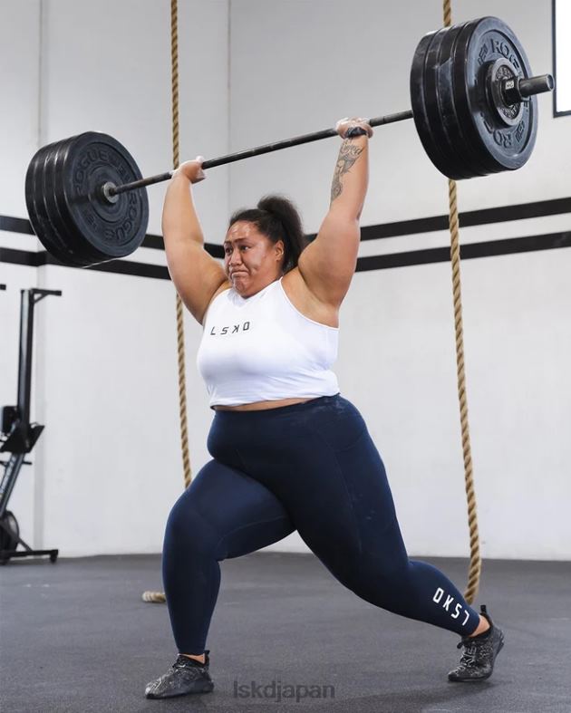 レップ フルレングス レギンス - ネイビー LSKD 女性 衣服 082HP566