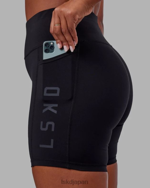 レップ ミッドレングス ショート - ブラックブラック LSKD 女性 衣服 082HP567