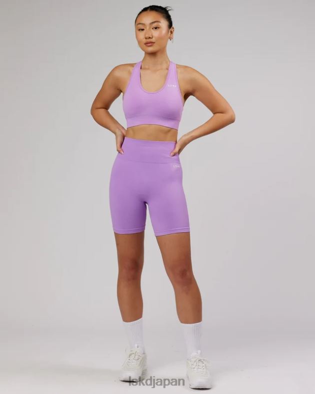 無制限のシームレスなスポーツブラ - ライラック LSKD 女性 衣服 082HP56