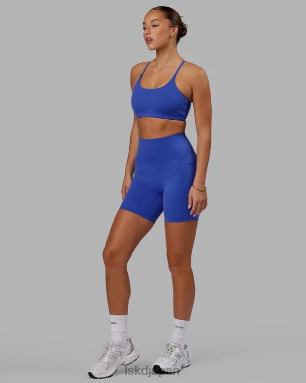 エリクサー ポケット付きミッドレングスショート - パワーコバルト LSKD 女性 衣服 082HP576