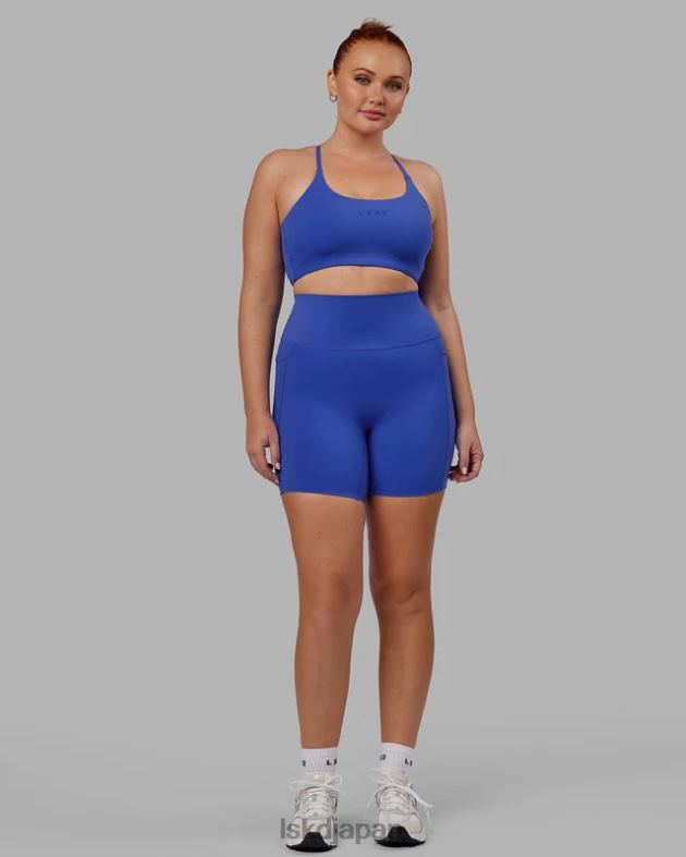 エリクサー ポケット付きミッドレングスショート - パワーコバルト LSKD 女性 衣服 082HP576