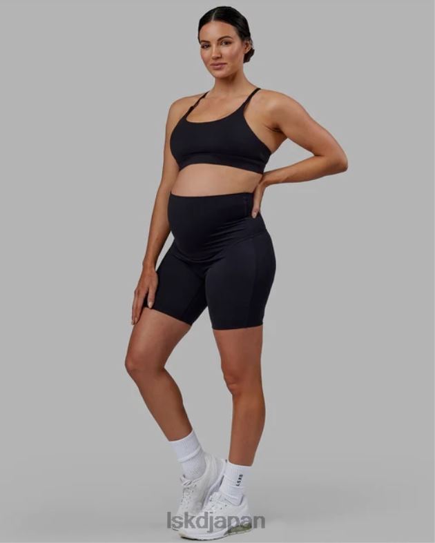 エリクシール マタニティ ミッドレングス ショート - ブラック LSKD 女性 衣服 082HP585